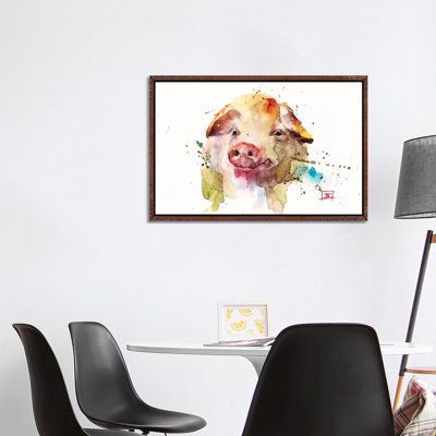 Oink 1 Piece Painting on Canvas