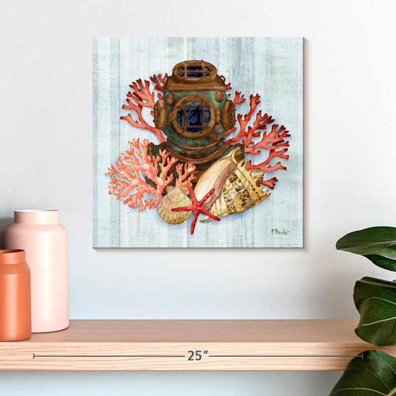 Aletra Coral Dive IV, 16" H x 16" W