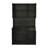 70.87" Tall Wardrobe& Kitchen Cabinet, With 6-Doors, 1-Open Shelves And 1-Drawer For Bedroom,Black-1892426407