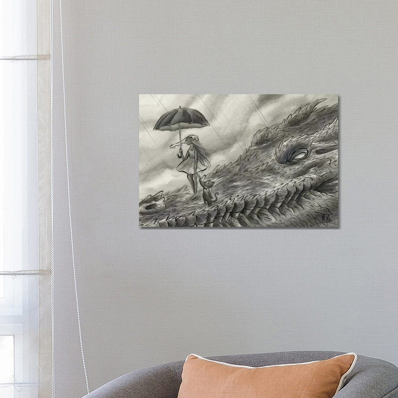 Spirit Animals - Croc by Martin Hsu - Print on Canvas, Wrapped Canvas, 66.04 cm H x 45.72 cm W x 1.91 cm D