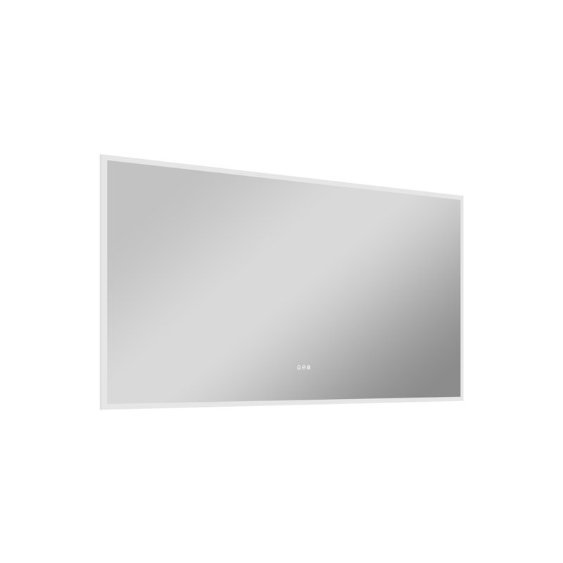 Busra Modern LED Bathroom Mirror With PMMA Diffuser, Frontlit / Backlit, 36" x 72"