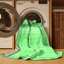 Tapis abstrait vert émeraude 820-836126722