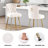 Maghull Upholstered Counter Stool with Metal Frame-1422407910