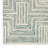 Farhaad 3'9" x 5'9" Ivory/Turquoise Modern Indoor Rug-1115080009