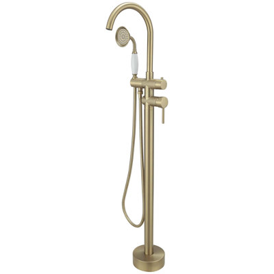 1 Handle Bathroom Freestanding Tub Filler