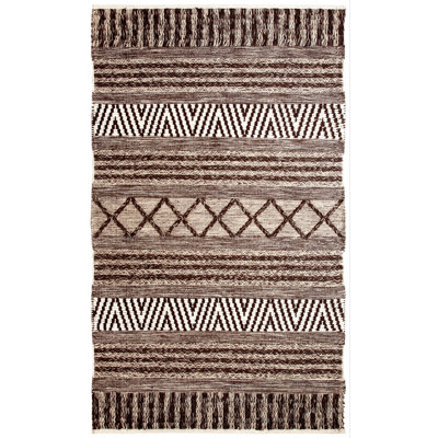 Edwa Wool Ikat Indoor Rug