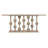 Stellar 82'' Solid Wood Console Table