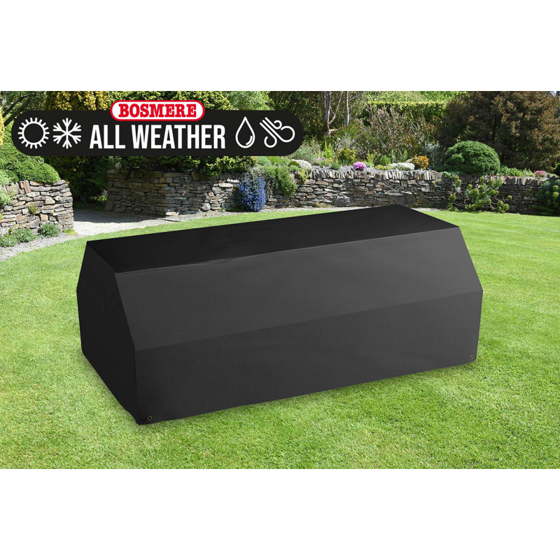 All-Weather Outdoor Picnic Table Cover, Charcoal