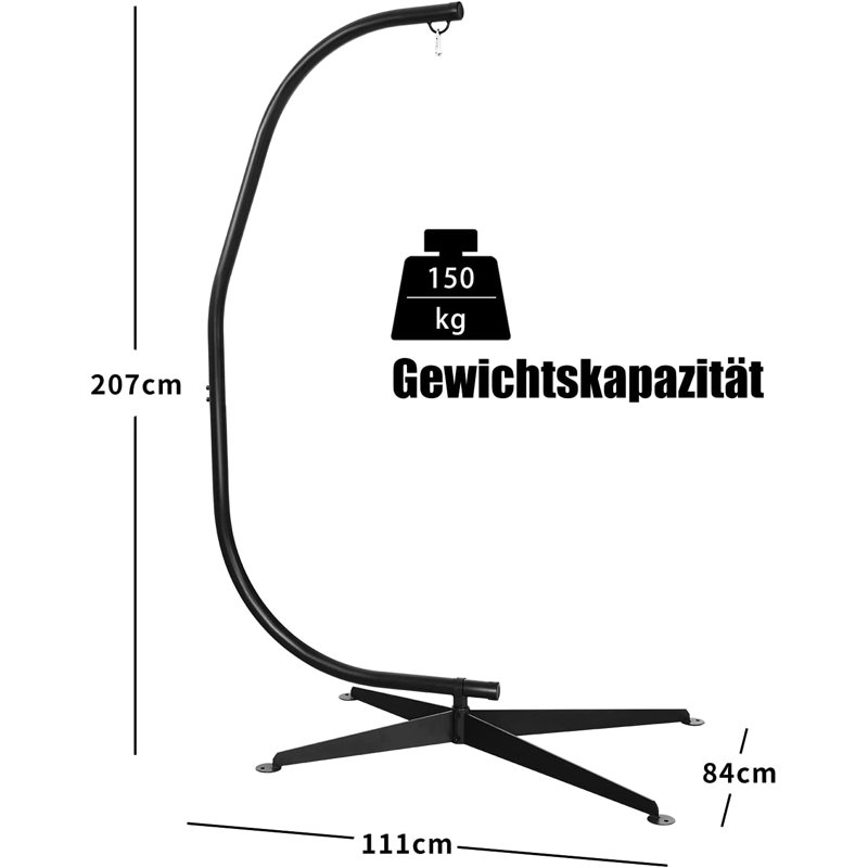 Kleinman Metal Hammock Chair Stand