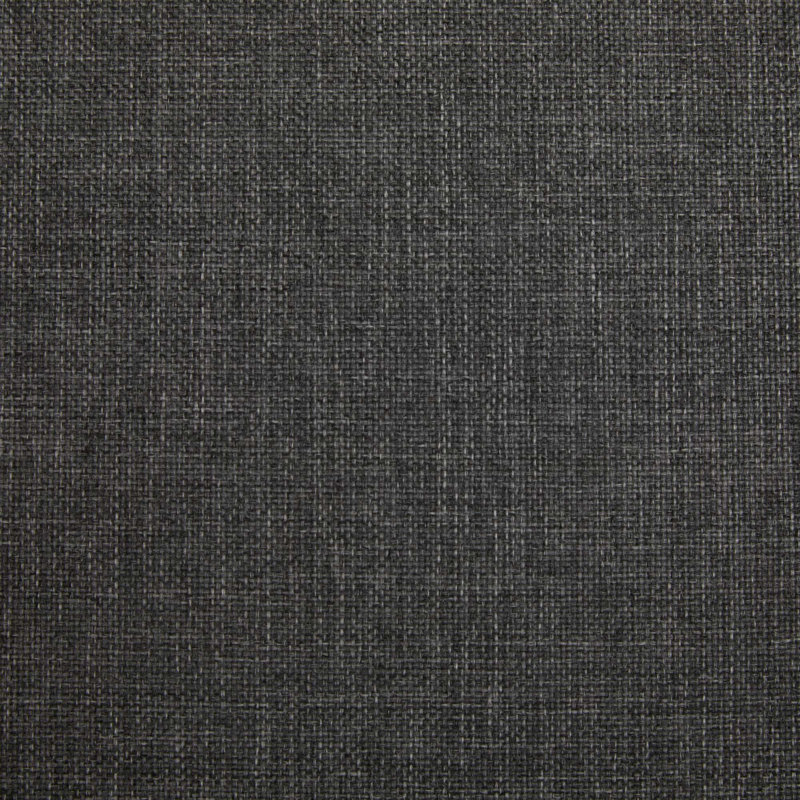 Chaise à structure en aluminium avec dossier incurvé et coussin moelleux, Gris, Gris
