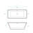 St. Tropez 67" Freestanding Bathtub