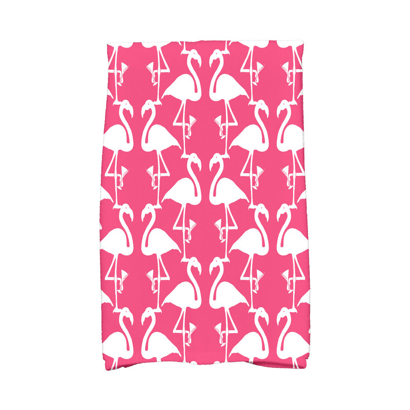 Torchon Josefien Flamingo, Blanc