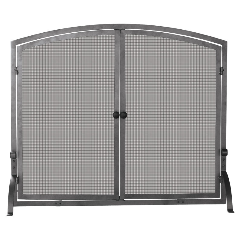Pare-étincelles en acier de style armoire Highbridge, Moyen