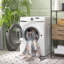 Arizona Jewel Machine Washable Non-Slip Area Rug In Grey & Beige-405778473