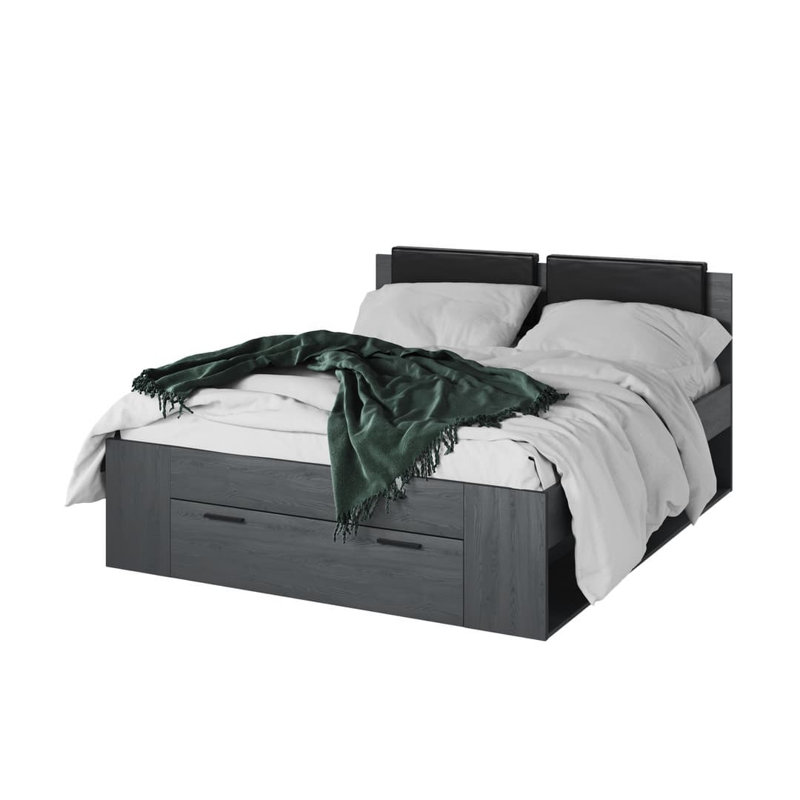 Canham Bed, European Kingsize (160 x 200 cm)