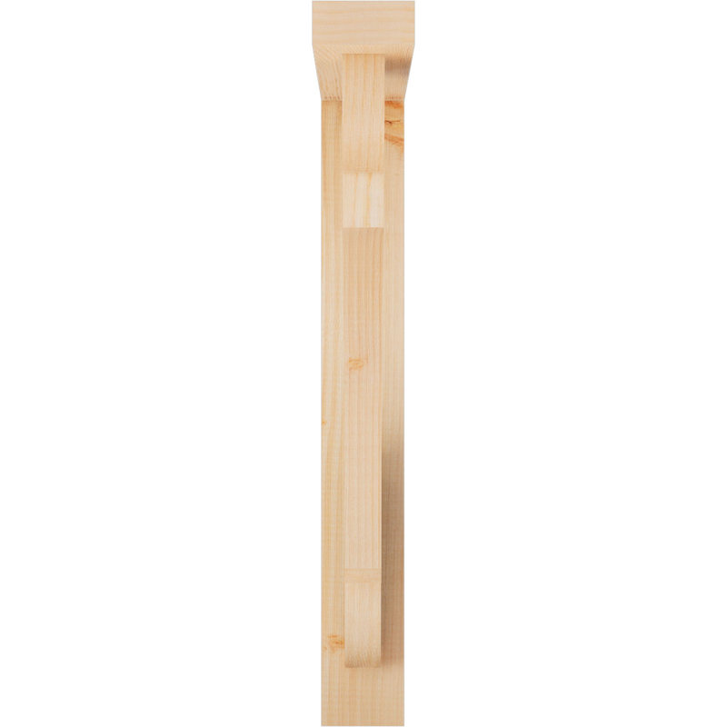 Support de bloc olympique avec entretoise décalée, 28 x 20, Sapin Douglas de l 3 1/2 (lisse)