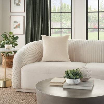 Housse et insert de coussin en coton