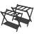 Set of 2 Foldable Luggage Racks with Storage Shelf for Guest Room-109163351