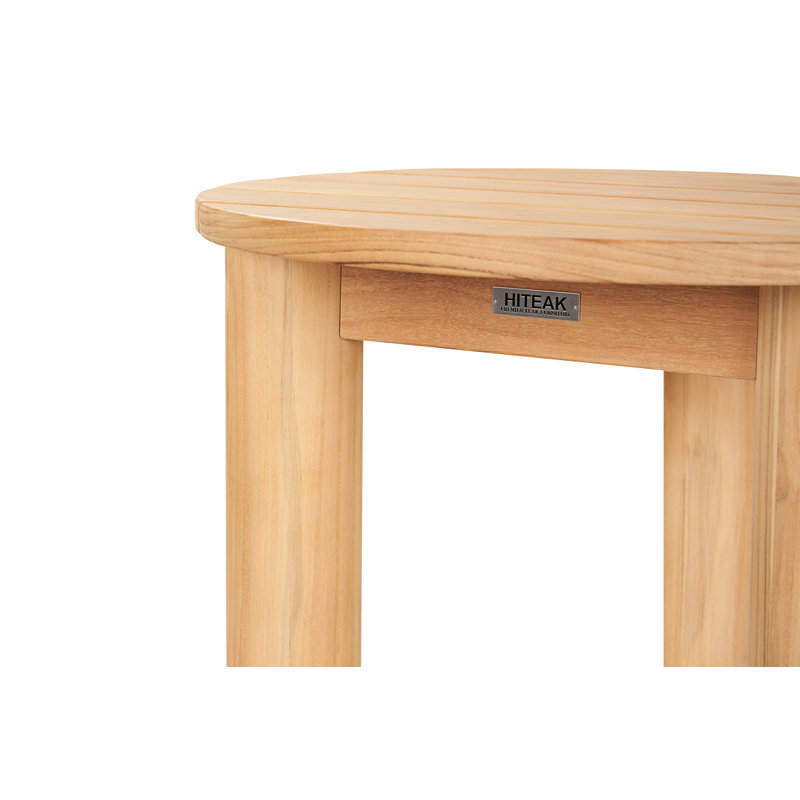 Rudolph Round Teak Outdoor Side Table