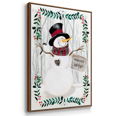 Folk Snowman Forest I