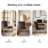 Momordique Nailed Trim Faux Leather Waterproof Upholstered Parsons Dining Chairs-84118437-116817689