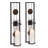 2 Piece Metal Wall Sconce Set-1443665255