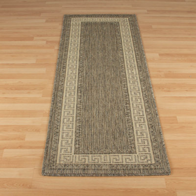 Chaim Striped Area Rug