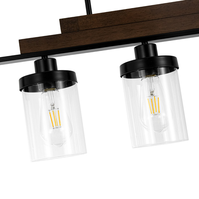Lustre pour îlot de cuisine 5 lumières
