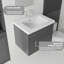 Meuble-lavabo flottant avec lavabo-227589792-227589801