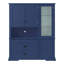 Buffet autoportant avec huche 63,3 x 17,8 x 78,3 po Traditional-1341876770