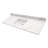 61 in. W x 22 in. D Bathroom Vanity Top with Single Sink-87210313