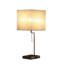 Lampe de table carrée 21,5 pouces avec station de charge Aston