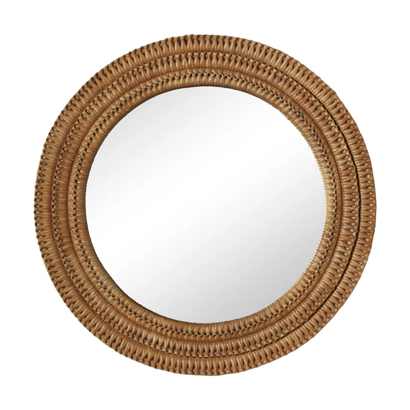 Paros Round Mirror, 26" x 26"