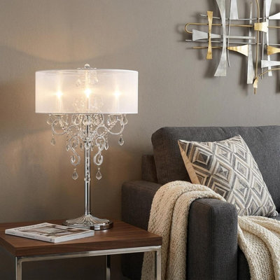 Janiya 35"H Oversized Table Lamp