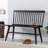 Yatts 41" wide Solid Color Rubberwood Modern Farmhouse Wood Benche Lovseat with Protective Pad-575935756