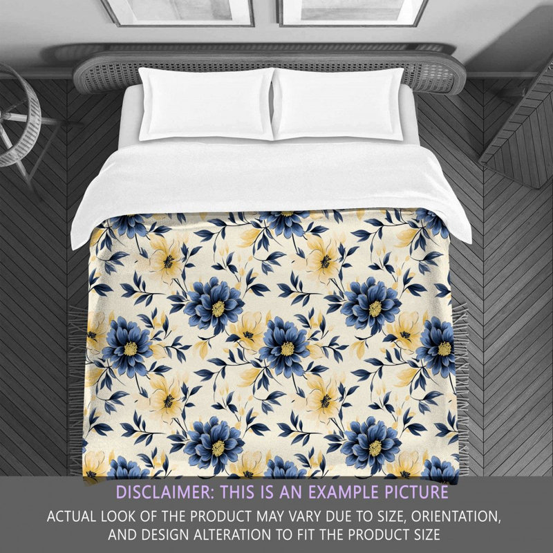 Floral Anquan Comforter, Twin Extra Long Comforter