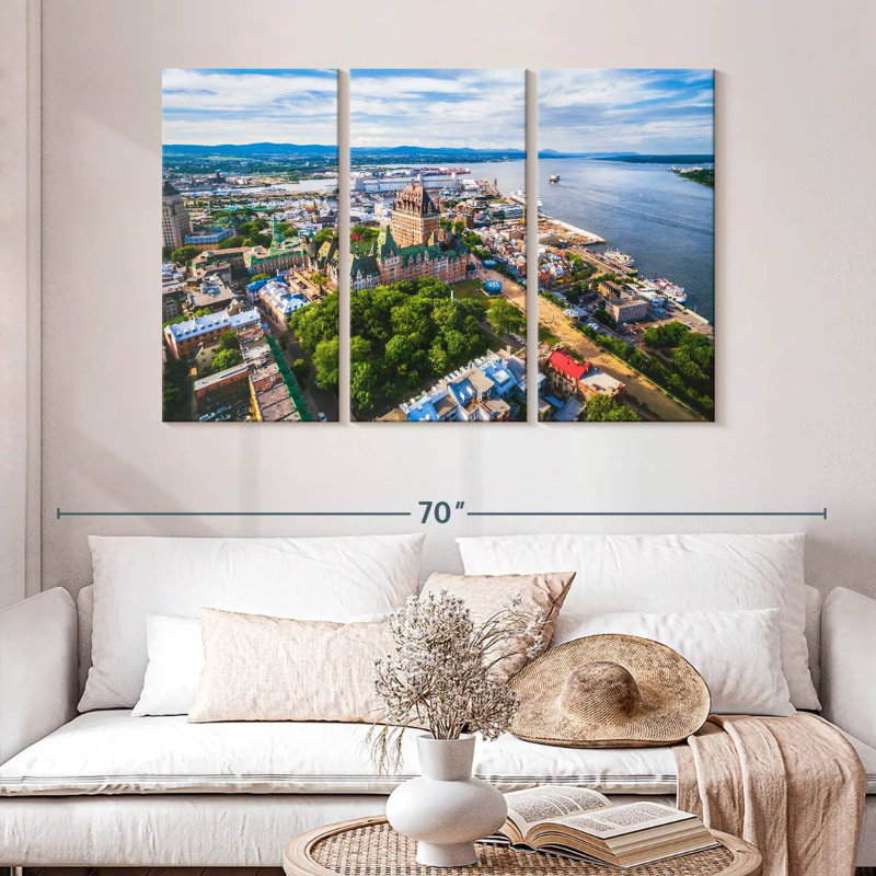 Rorry Quebec, 32" H x 50" W