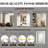 Floor Body Mirror With Stand，Full Length Mirror，For Bedroom，Living Room，Entrywa-2012284683