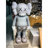 27.56" Gray Composite Decorative Objects-108781132
