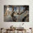 Shimmering Gray Marble Modern Wall Art With Glass Printing Ideal For Enhancing Any Home Decor With Its Unique Style And Charm | Rectangle-2103285252