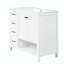Meuble-lavabo simple 36 po avec plateau en céramique Mathey
