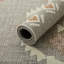 Abstract Machine Printed Shag Area Rug-1547068254