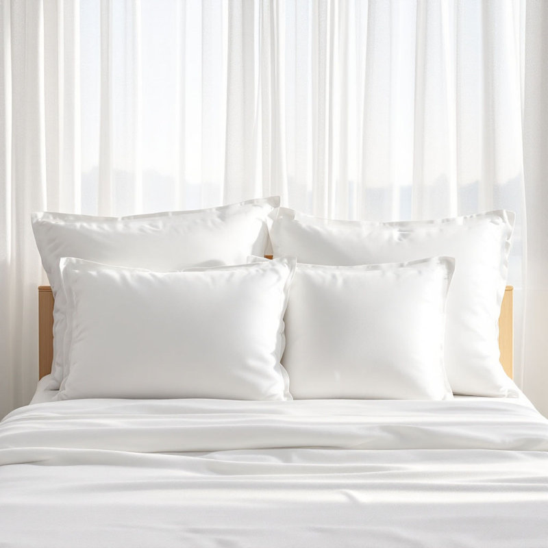 Ensemble de draps 6 pièces en microfibre ultra douce et respirante , Ensemble de draps pour lit double avec 1 drap-hous