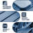 HDPE All-Weather Outdoor Rocking Chair, Porch Deck Rocker-1378649117