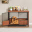 Cage pour chien avec portes doubles-357047027