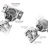 1/2 105 Degree Soft Close Face Frame Concealed Overlay Hinge