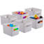 Ensemble de paniers en plastique nervuré-73493695-73493701