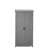 Solid Wood Outdoor Unit With Metal Top And Structure Storage Adjustable Pad