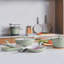 BergHOFF Leo Balance antiadhésif 4,4 pte Wok en céramique et aluminium avec couvercle en verre de 11 po, matériau recyclé-92590260