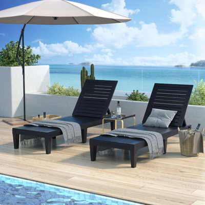Murlin Outdoor Chaise Lounge